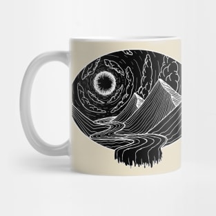 explore the mountains 5 Mug